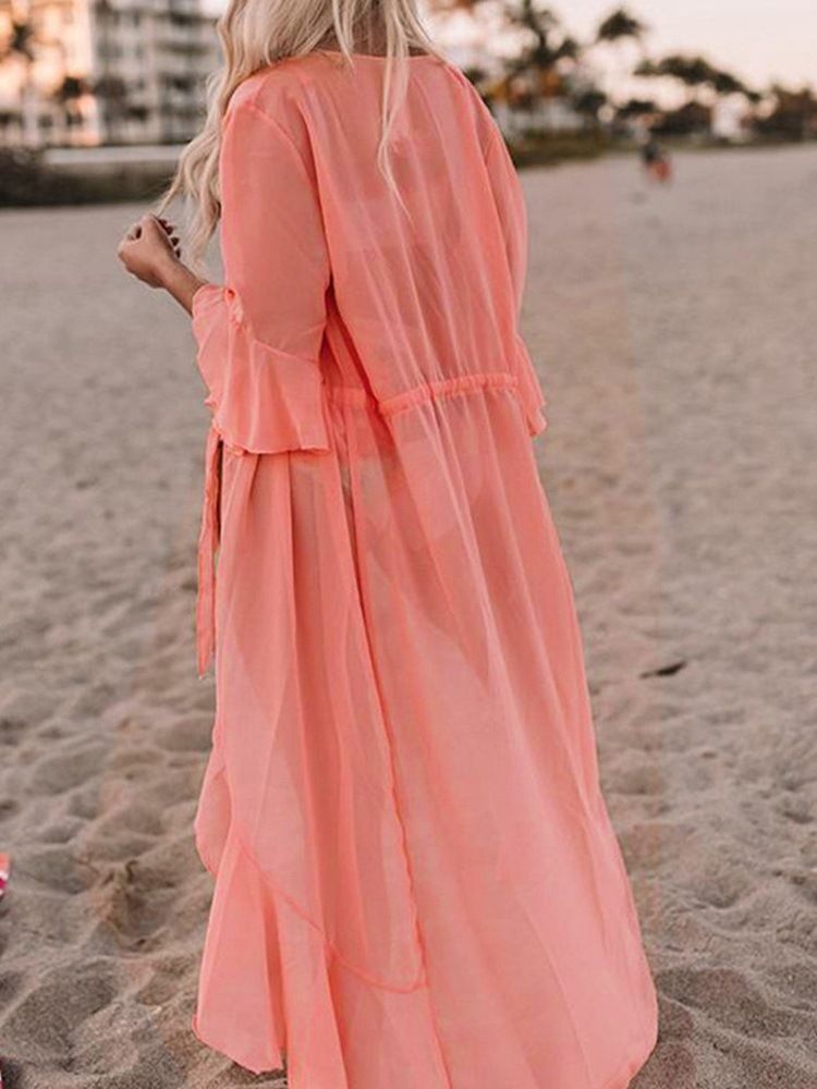 Tops De Praia Femininos Simples Com Renda Simples