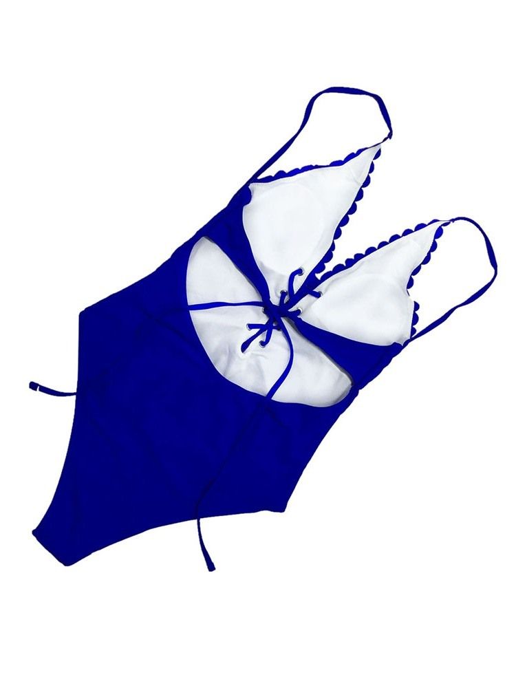 Traje De Banho Sexy Feminino Com Cordões