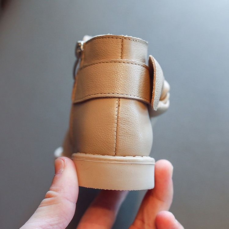 Botas De Bebê Com Zíper Na Lateral Do Arco