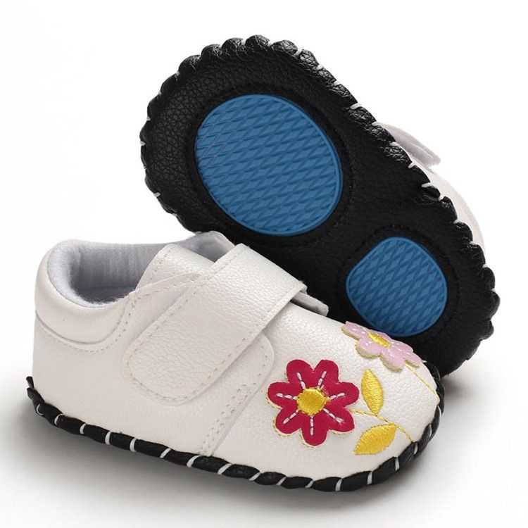 Calçados Bebês Bordados Florais