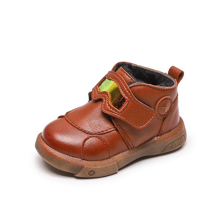 Sapatilhas De Bebê Unissex Com Velcro