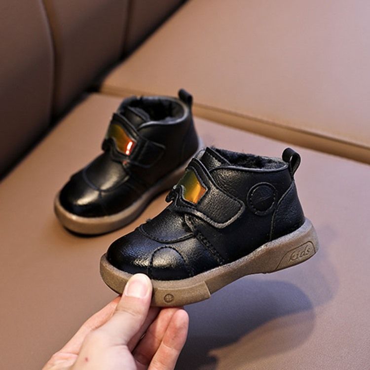 Sapatilhas De Bebê Unissex Com Velcro