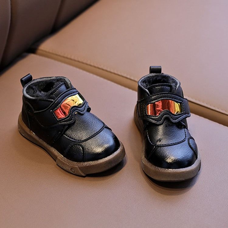Sapatilhas De Bebê Unissex Com Velcro