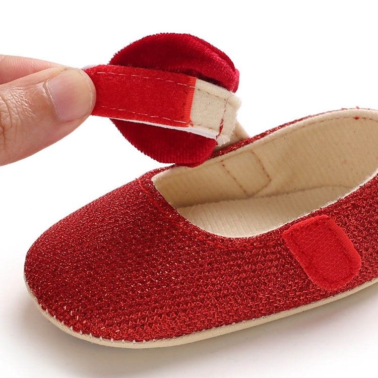 Sapatos De Algodão Bowknot Para Crianças