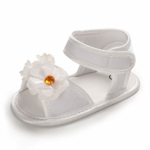 Sapatos De Bebê Florais 3d De Velcro