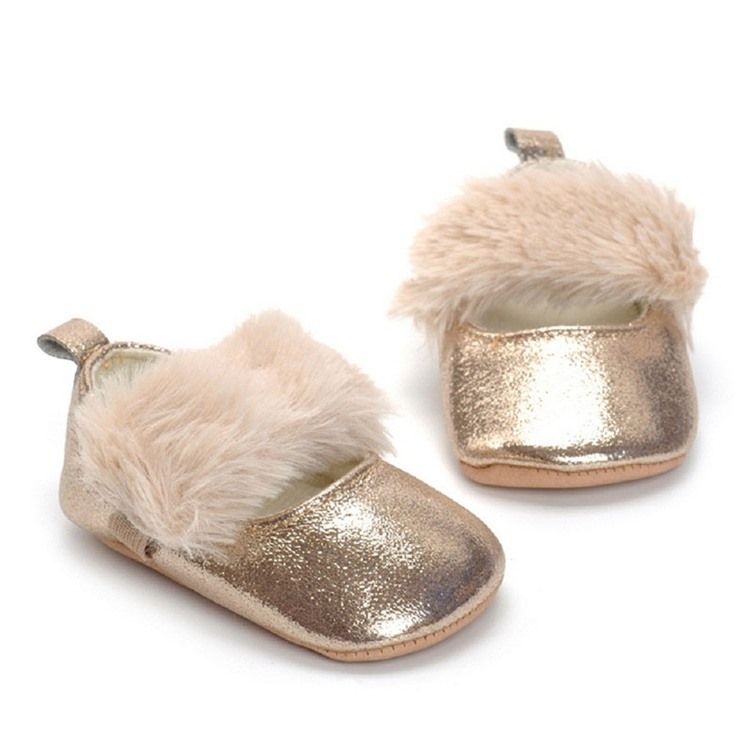 Sapatos De Bebê Lisos De Poliuretano
