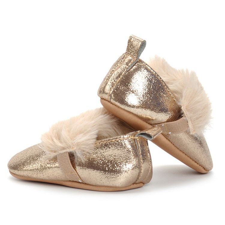 Sapatos De Bebê Lisos De Poliuretano