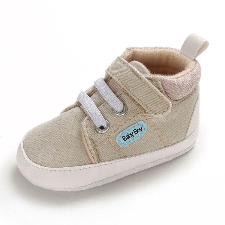 Sapatos De Bebê Unissex Com Cordões De Patchwork