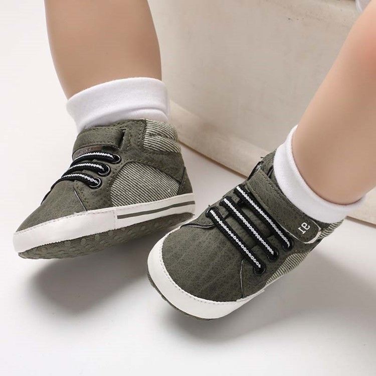 Sapatos De Criança Com Bloco De Cor De Velcro