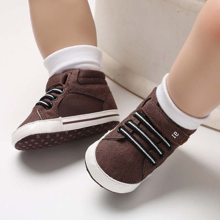 Sapatos De Criança Com Bloco De Cor De Velcro