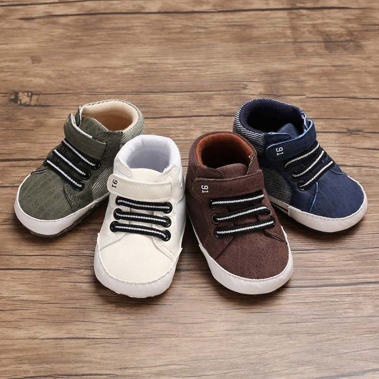 Sapatos De Criança Com Bloco De Cor De Velcro