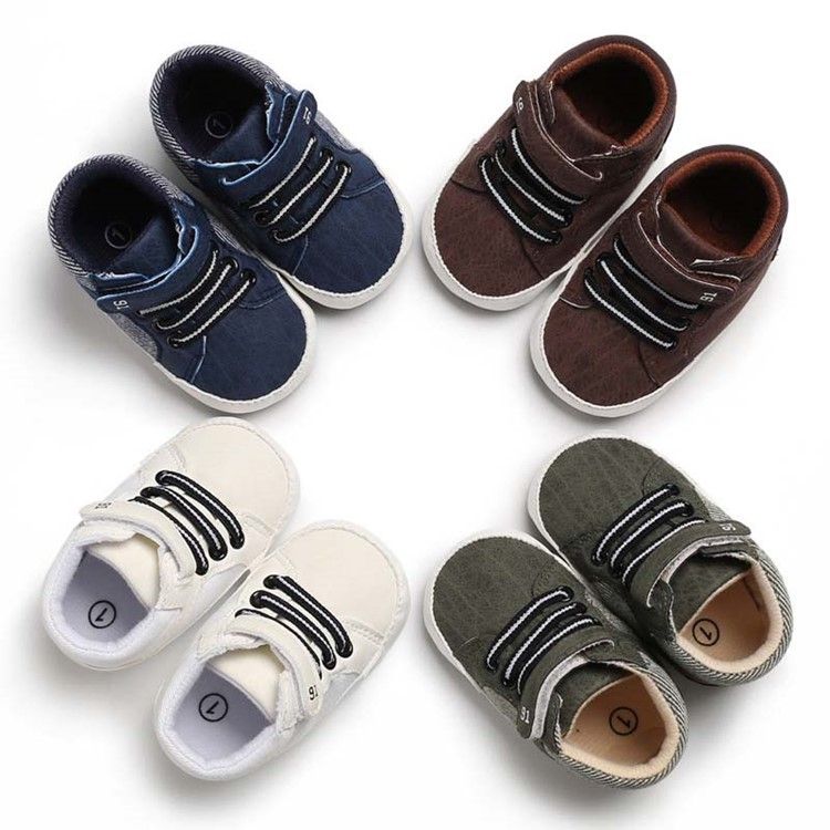 Sapatos De Criança Com Bloco De Cor De Velcro