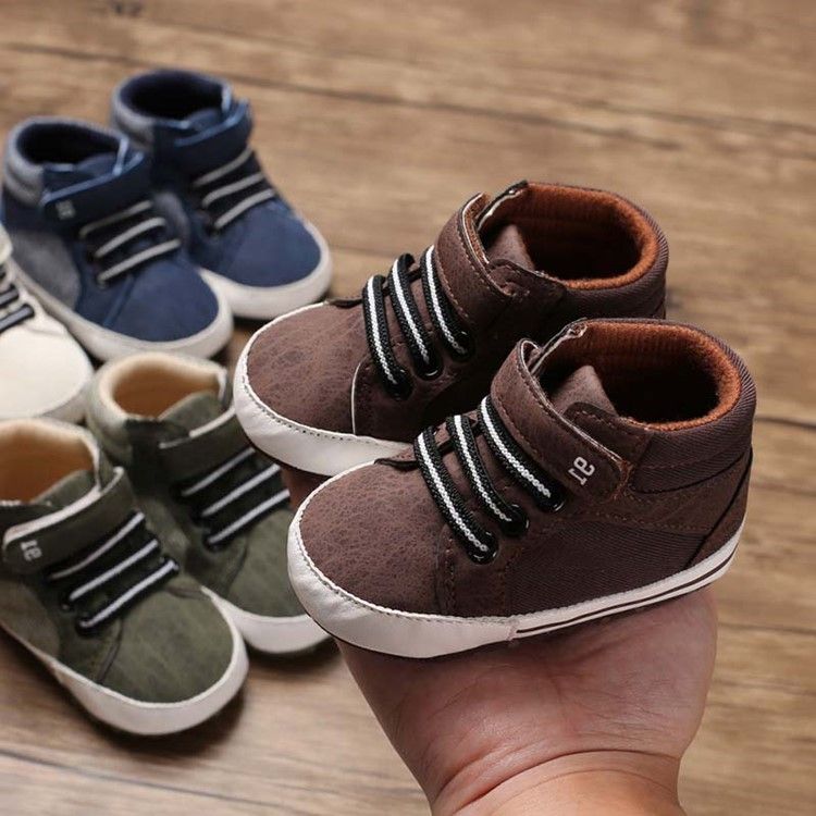 Sapatos De Criança Com Bloco De Cor De Velcro