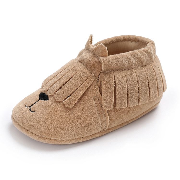 Sapatos De Criança Com Franja Elástica
