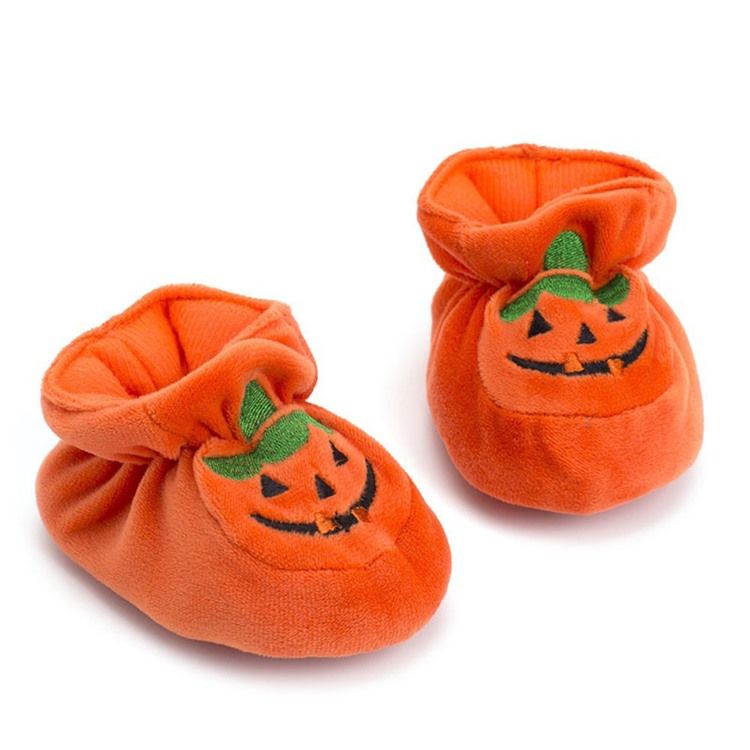 Sapatos De Criança De Desenho Animado Bordado