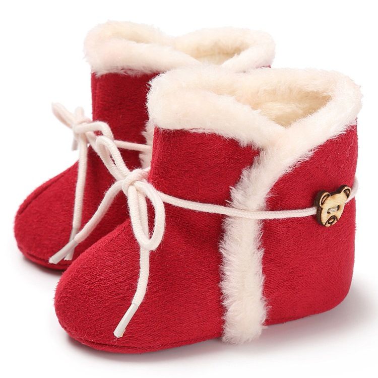 Sapatos De Criança Lisos Com Cordões