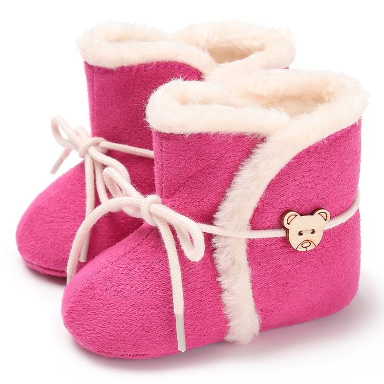 Sapatos De Criança Lisos Com Cordões