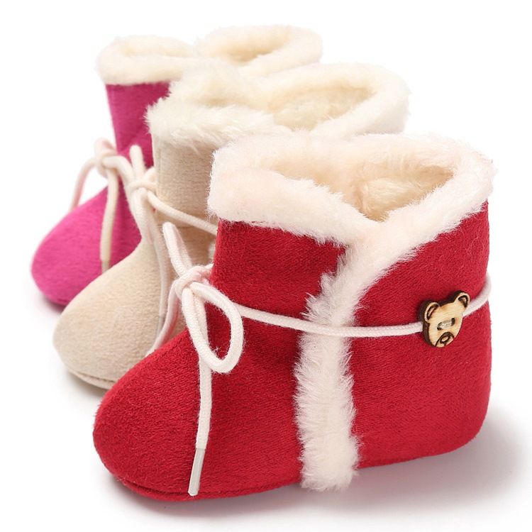 Sapatos De Criança Lisos Com Cordões
