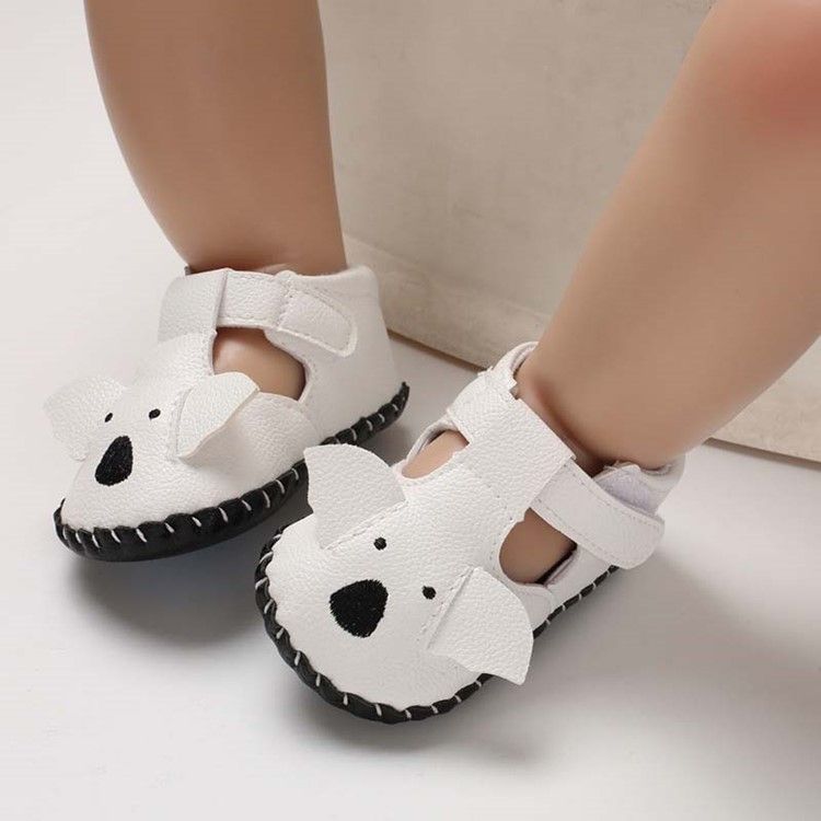 Sapatos De Criança De Velcro De Desenho Animado Pu
