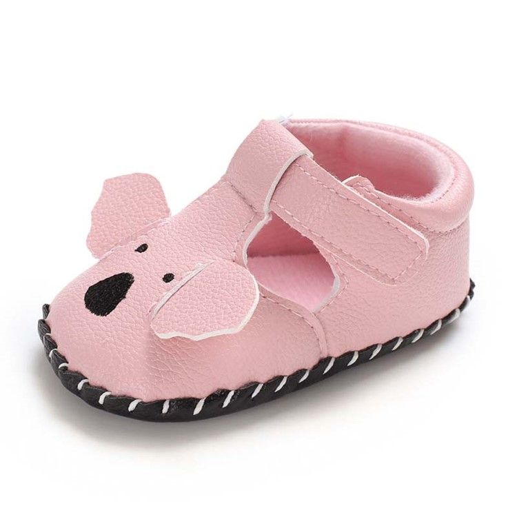 Sapatos De Criança De Velcro De Desenho Animado Pu