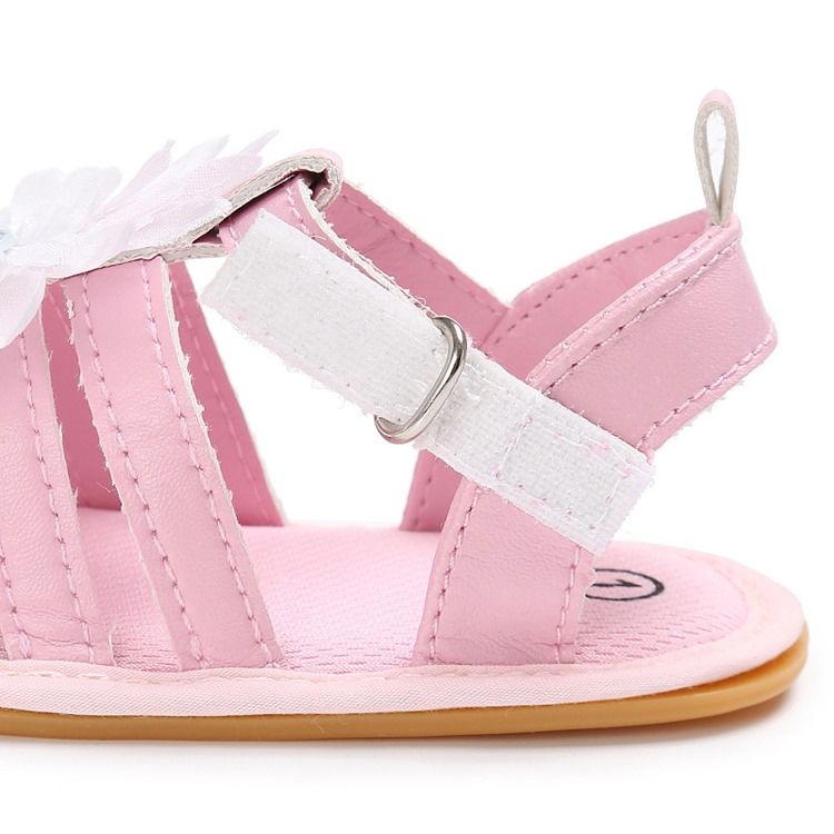 Sapatos De Criança De Velcro Florais 3d