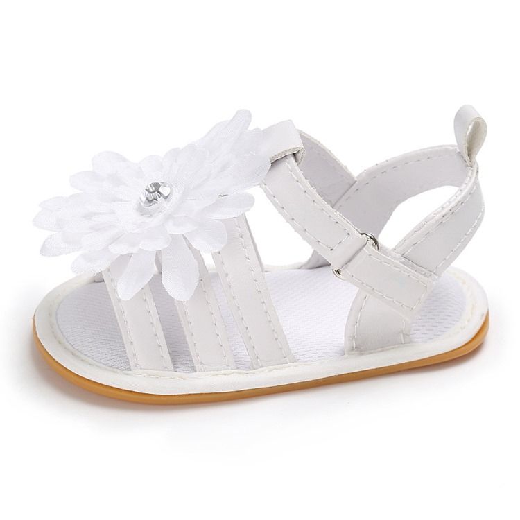 Sapatos De Criança De Velcro Florais 3d