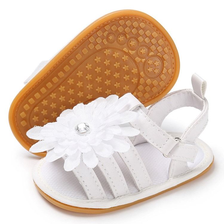 Sapatos De Criança De Velcro Florais 3d