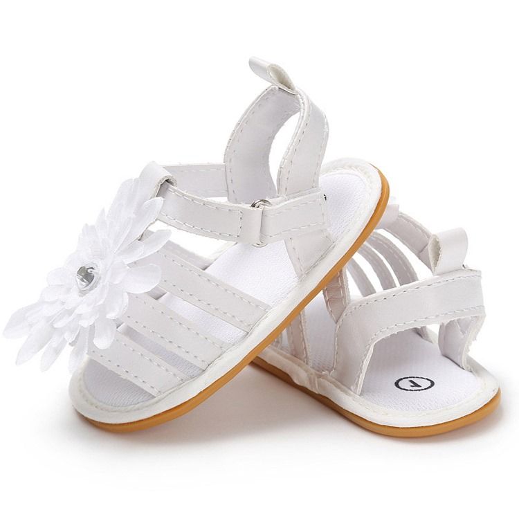 Sapatos De Criança De Velcro Florais 3d