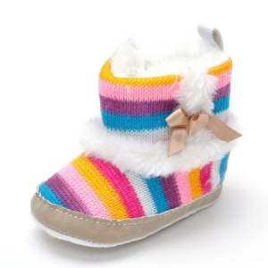 Sapatos Infantis Stripe Slip-on