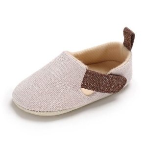 Sapatos Infantis De Velcro De Lona