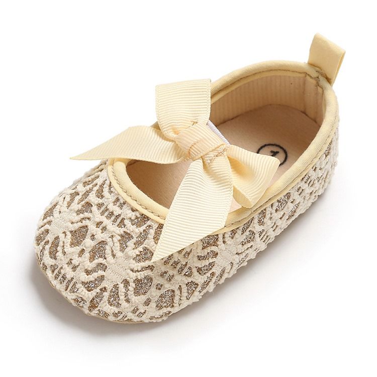 Sapatos De Menina Para Criança Com Arco Liso