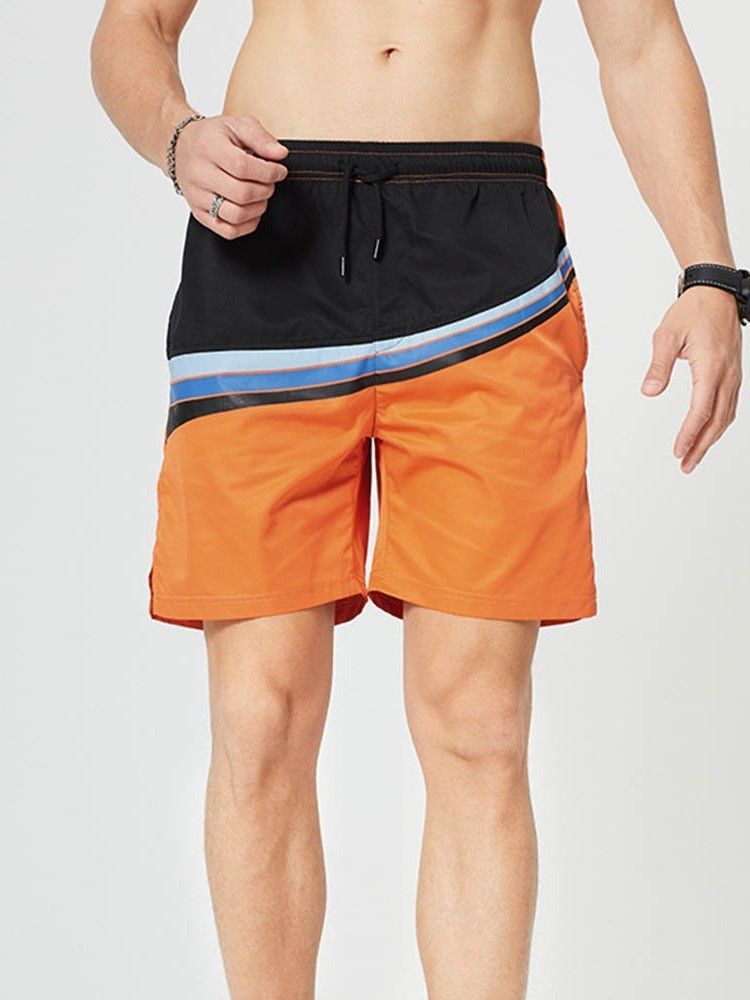 Shorts Masculinos Com Renda E Bolso Reto Casual