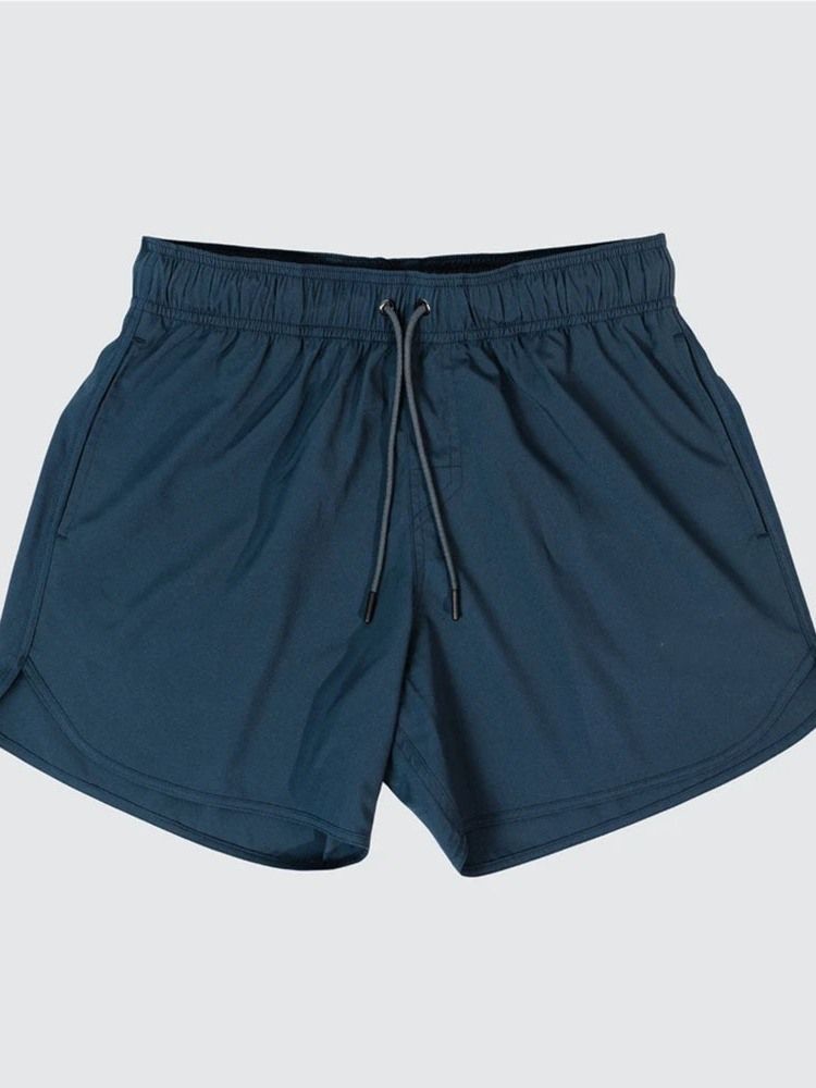 Shorts Masculinos Slim Com Cordões Camuflados Casuais