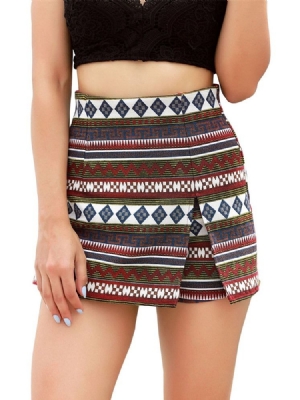 Shorts Mulher Estampado Bohemia