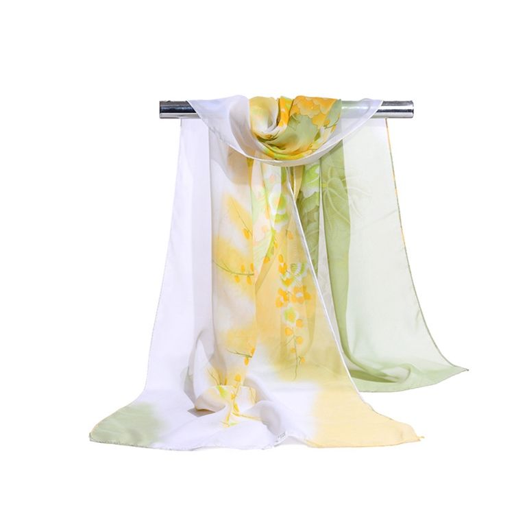 Impressão De Lenço Floral Para Mulheres