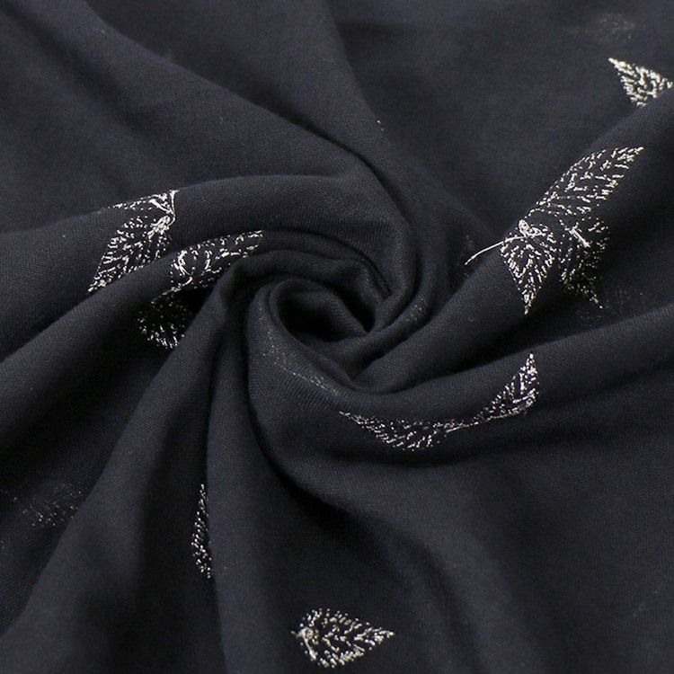Lenço Feminino Bordado Vintage Com Planta