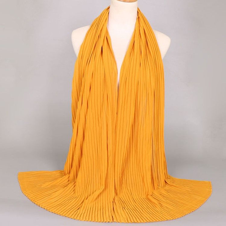 Lenço Feminino Lenço De Chiffon Liso