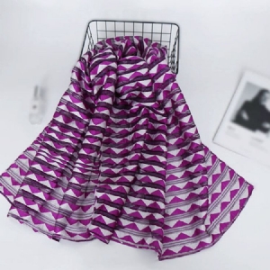 Lenço Feminino Feminino Com Estampa De Listra
