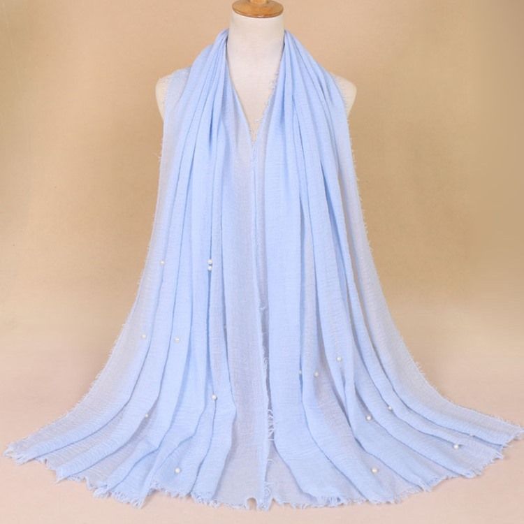 Lenço Feminino De Contas Simples