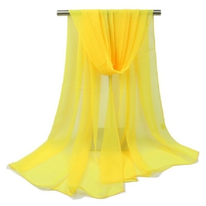 Lenço Feminino Cozy Georgette Pure Color All Match
