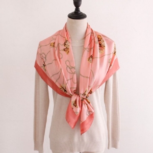 Lenço Feminino Elegante De Cetim