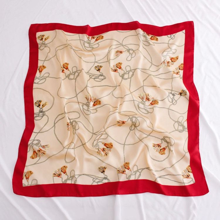 Lenço Feminino Elegante De Cetim