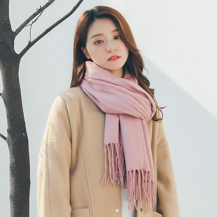 Lenço Feminino De Inverno Quente Feminino