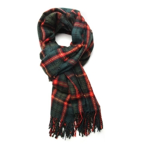 Lenço De Malha Feminino De Inverno