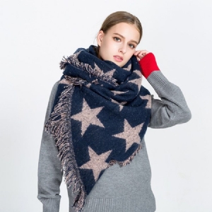 Lenço Quente Estrela Do Inverno Feminino