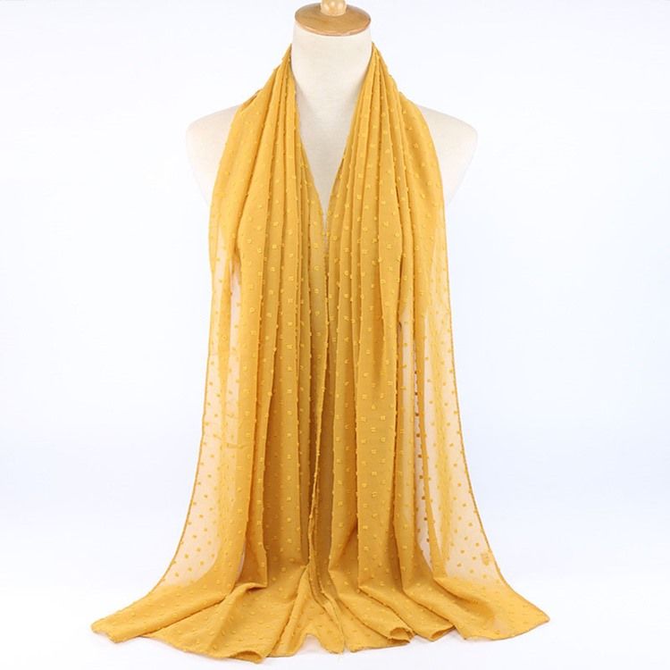 Lenços Florais De Chiffon Feminino
