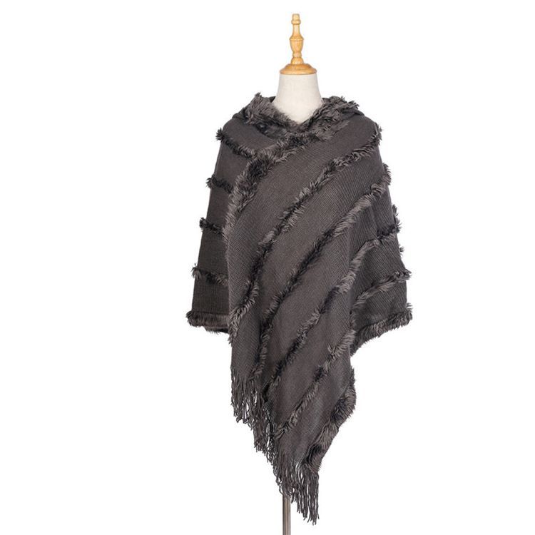 Lenços Simples De Caxemira Com Imitação De Xale Feminino