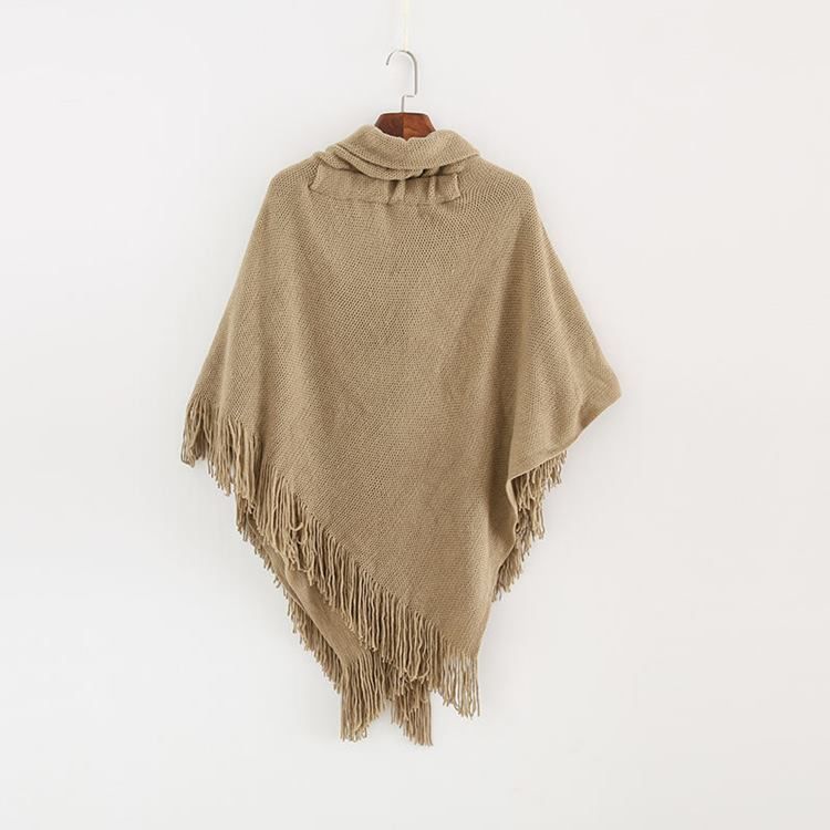 Lenços Simples Com Borla De Xale Feminino