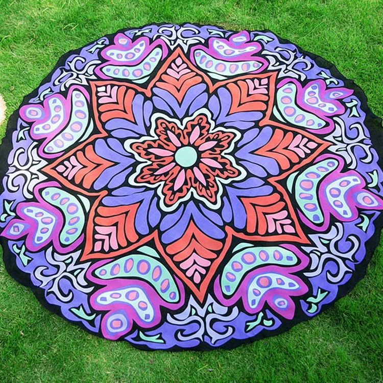 Xale De Praia Feminino Com Estampa De Chiffon Colorido