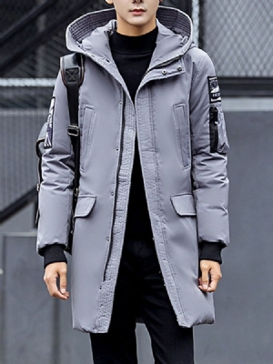 Apliques Color Block Zipper Coreano Jaqueta Masculina